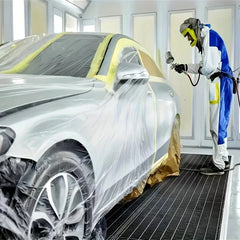 Pre Taped Masking Film Painters Plastic Sheeting Film Tape Car Paint Masking Film Automotive Painting Covering Furniture Tapes