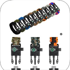 Umbrella rope survival multifunctional five in one multifunctional outdoor umbrella rope camping adventure seven core hand rope