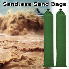 2 Pcs Sandless Sand Bags Anti Flood Control Water Activated Flood Barriers For Home Door Alternative Sandbag Rain Protection