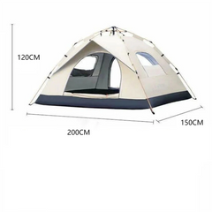 Automatic quick-open tent Outdoor self-drive travelling camping tent Automatic quick-open tent with doors and windows